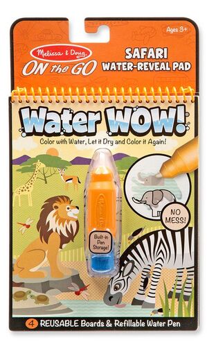 M&D - Water Wow! Colorea con agua safari