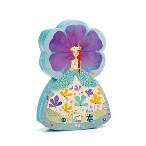 Djeco - P. Silueta La Princesa de primavera 36pzas