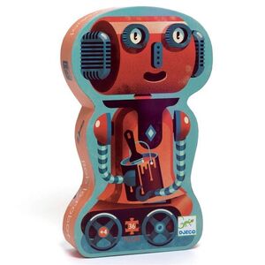 Djeco - P. Silueta Bob el robot 36pzas