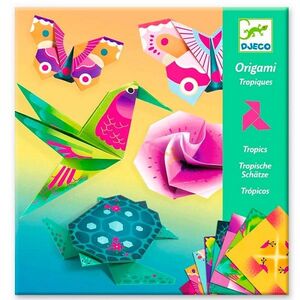 Djeco - Papiroflexia Origami Trópicos