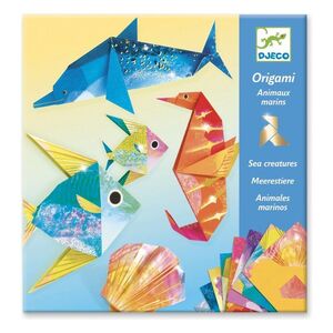 Djeco - Papiroflexia Origami Animales marinos