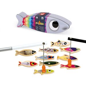 Janod - juego de pesca sardina caja metálica