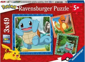 Ravensburger - 3 Puzzles 49 pzas Pokémon