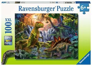 Ravensbirger - Puzzle Oasis de dinosaurios 100p