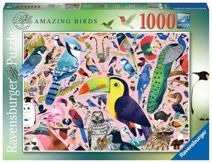 Ravensburger - Puzzle Pájaros increíbles 1000p