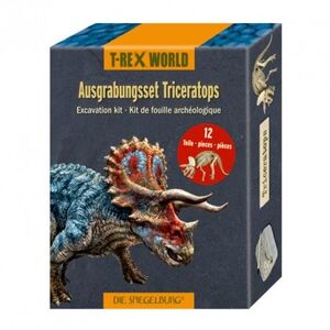 Spiegelburg - Kit excavación arqueológica Triceratops T-Rex World