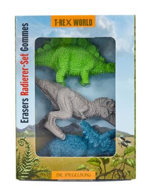 Spiegelburg - Radierer-Set T-Rex World 