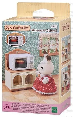 Sylvanian Families - Set mueble microondas
