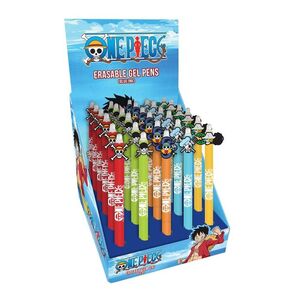 30 BOLIGRAFO BORRABLE GEL ONE PIECE (SURTIDO)
