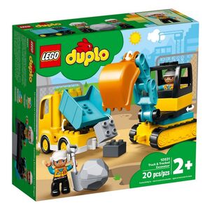 Lego - Camión y Excavadora con Orugas