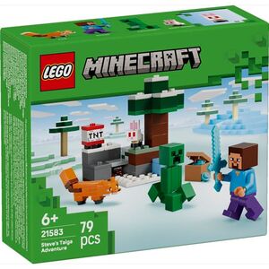LEGO LA AVENTURA DE STEVE EN LA TAIGA