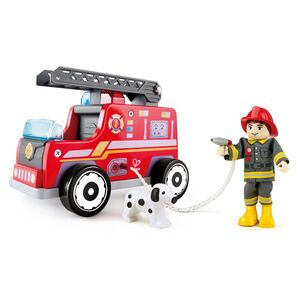 Hape - Camión de bomberos Equipo de rescate