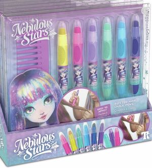 Nebulous Stars  - Tizas con purpurina para el cabello (6 colores)