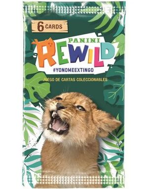 Sobre cromo animales rewild