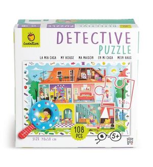 LUDATTICA - PUZZLE BABY DETECTIVE 108 PCS - MI CASA