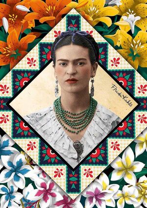Educa - Puzzle Frida Kahlo de 500 Piezas
