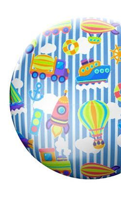 PELOTA PVC VEHICULOS 22CM