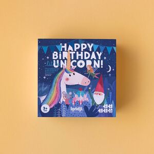 Londji - puzzle Happy Birthday unicorn 