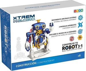 Xtrem Projects -  Construye Tu Robot 3 En 1