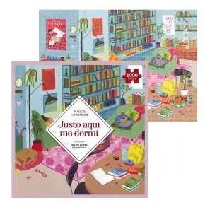 JUSTO AQUÍ ME DORMÍ - PUZZLE LITERARIO