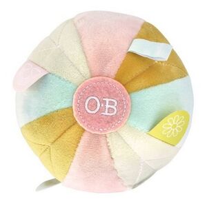 OB designs - Pelota Sensorial Peluche Autumn Rosa