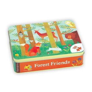 Mudpuppy - Puzzles Coleccionables Amigos del Bosque 100pzas