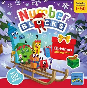 Numberblocks Christmas fun stickers