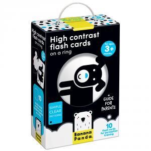 Banana Panda - Flash cards de alto contraste +3 meses 