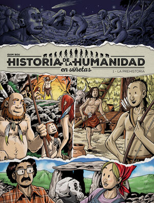 Historia de la humanidad en viñetas. La Prehistoria