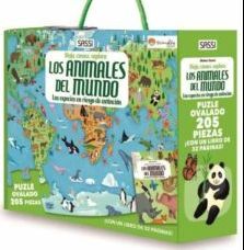 Animales En Peligro De Extincion. Viaja, Conoce , Explora. Con puzzle. Edic. ilu