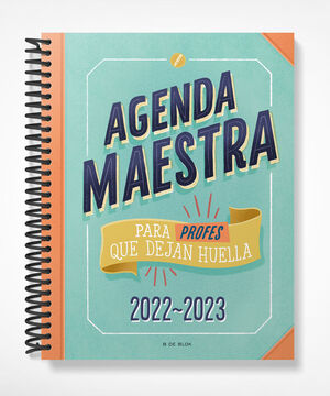 Agenda maestra para profes que dejan huella 2022-2023