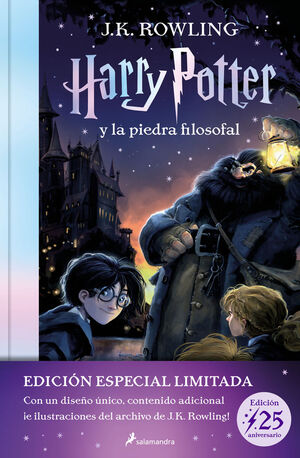 Harry Potter y la piedra filosofal (edición especial limitada por el 25º anivers