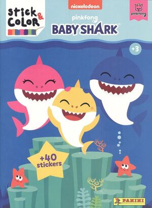 Stick & Color Baby Shark