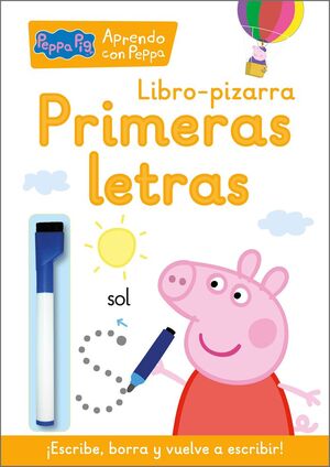 Primeras letras (Libro-pizarra) (Aprendo con Peppa Pig)