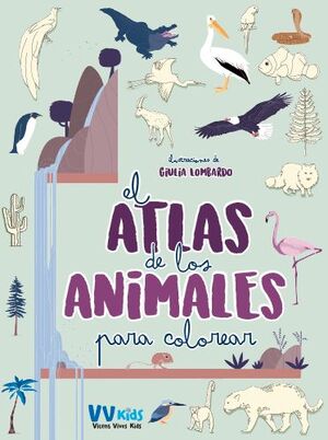 El atlas de los animales para colorear