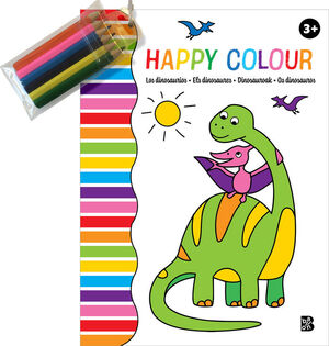 Happy colour. Los dinosaurios
