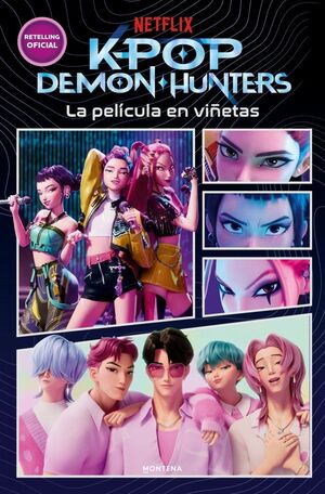 KPop Demon Hunters - La película en viñetas